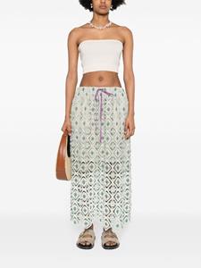 ladoublej La DoubleJ Macramé midi-rok - Beige