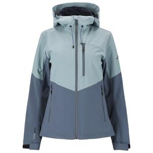 Whistler  Women's Rosea Softshell Jacket W-Pro 8000 - Softshelljack, grijs/blauw