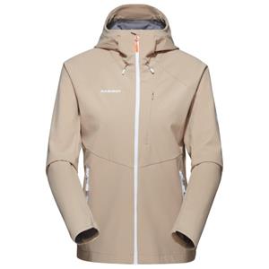 Mammut - Women's Ultimate Comfort Softshell Hooded Jacket - Softshelljack, beige