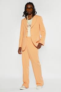 Jaded Man Peach Single Breasted Blazer