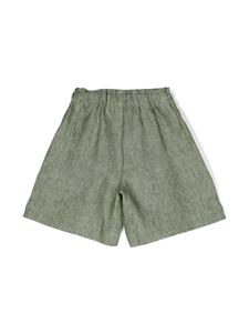 ilgufo Il Gufo Shorts met wijde pijpen - Groen