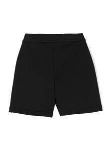 monclerenfant Moncler Enfant Katoenen shorts met logo-applicatie - Zwart