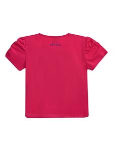 mimitutu Mimi Tutu T-shirt met eenhoorn applicatie - Roze