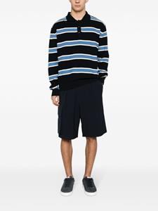 Woolrich Melton gestreept gebreid poloshirt - Blauw