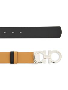 Ferragamo Riem met Gancini-gesp - Beige
