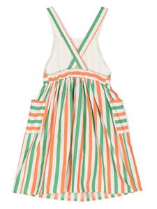 bobochoses Bobo Choses Gestreepte jurk - Beige
