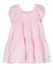 Monnalisa Jurk met gelaagde rok - Roze