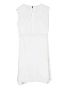 balmainkids Balmain Kids Jurk met ceintuur - Wit