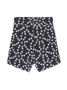 balmainkids Balmain Kids Shorts met knopen - Blauw