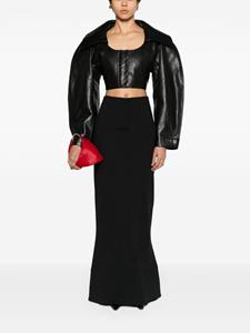 Jacquemus La Jupe Escala maxi skirt - Zwart