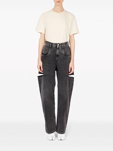 maisonmargiela Maison Margiela Jeans met toelopende pijpen - Zwart
