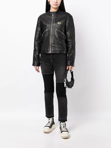 Undercover Jeans met logopatch - Zwart