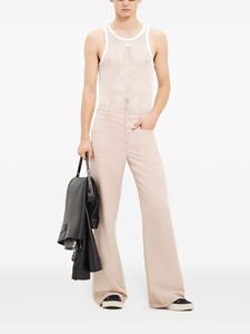 Courrèges Broek met wijde pijpen - Beige