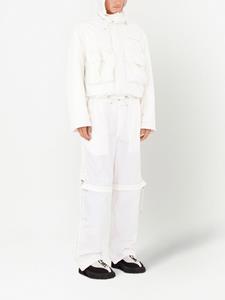 Ferragamo Broek met elastische taille - Wit