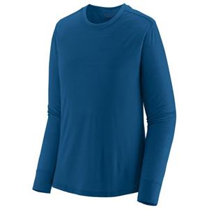 Patagonia  Women's L/S Cap Cool Merino Shirt - Merinoshirt, blauw