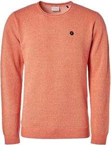 NO EXCESS Strickpullover Pullover Crewneck 2 Coloured Jacqua