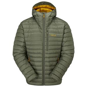 Rab - Microlight Alpine Jacket - Donsjack, olijfgroen