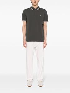fredperry Fred Perry Poloshirt met geborduurd logo - Groen