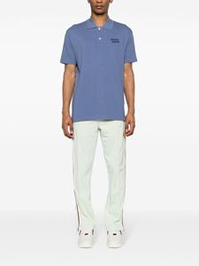 Maison Kitsuné Poloshirt met geborduurd logo - Blauw