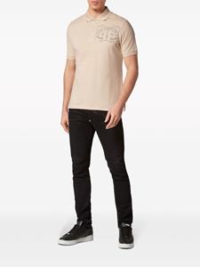 philippplein Philipp Plein Poloshirt met logoprint - Beige
