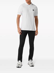 philippplein Philipp Plein Poloshirt met logo-applicatie - Wit