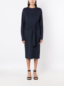 uma&verticalline;raqueldavidowicz Uma | Raquel Davidowicz Gestreepte midi-jurk - Blauw