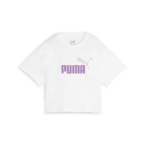 Puma T-shirt Korte Mouw  GRILS LOGO CROPPED TEE