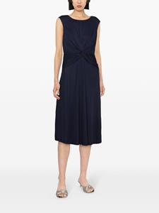 laurenralphlauren Lauren Ralph Lauren Flared midi-jurk - Blauw