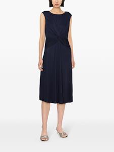 Lauren Ralph Lauren Tessane flared midi dress - Blauw