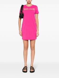 justcavalli Just Cavalli Blousejurk verfraaid met logo - Roze