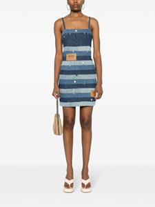 moschinojeans MOSCHINO JEANS Gehaakte mini-jurk - Blauw