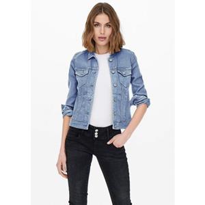 Only Wonder Life denim jack voor dames, lichtblauw