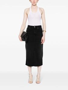 isabelmarant ISABEL MARANT Denim midi-rok - Zwart