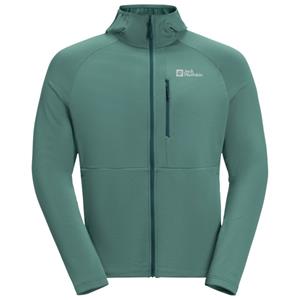 Jack Wolfskin Kapuzenfleecejacke "KOLBENBERG HOODED FZ M", mit Kapuze