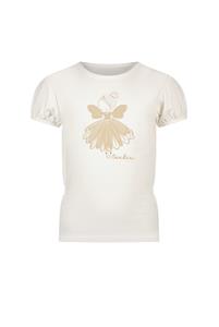 Le Chic Meisjes t-shirt artwork - Noms - Off wit