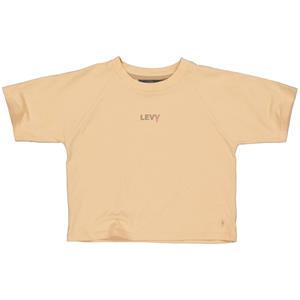 LEVV Meisjes t-shirt - Katie - Zacht geel