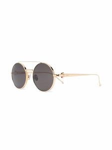 cartiereyewear Cartier Eyewear Pasha zonnebril met rond montuur - Zwart