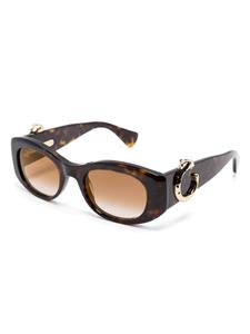 cartiereyewear Cartier Eyewear Zonnebril met rechthoekig montuur - Bruin