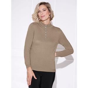 Classic Basics Trui met staande kraag