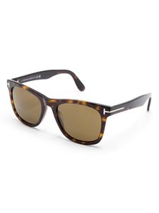 tomfordeyewear TOM FORD Eyewear Zonnebril met vierkant montuur - Bruin