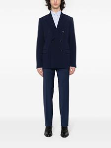 Corneliani Broek met toelopende pijpen - Blauw