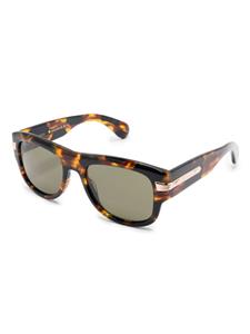 guccieyewear Gucci Eyewear Zonnebril met vierkant montuur - Bruin