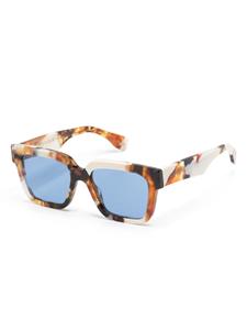 guccieyewear Gucci Eyewear Zonnebril met wayfarer montuur - Wit