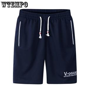 WTEMPO Men's Pants Beach Breathable Five Points Quick-drying Large Size Casual Running Sports Thin