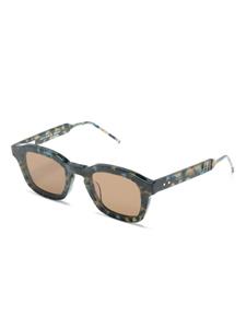 thombrowneeyewear Thom Browne Eyewear UES412A zonnebril met vierkant montuur - Blauw