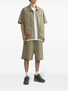 izzue Shorts met wijde pijpen - Beige