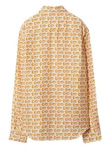 Burberry B zijden blouse - Oranje