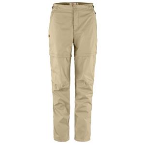 Fjällräven - Women's Abisko Hike Zip-Off Trousers - Afritsbroek, fossil