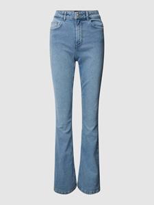 Pieces Flared fit jeans met steekzakken, model 'PEGGY'