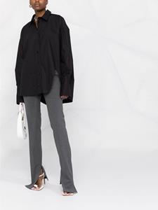 theattico The Attico Pantalon met split - Grijs